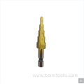 HSS step Drill bits Straight Flute ConeTitanium